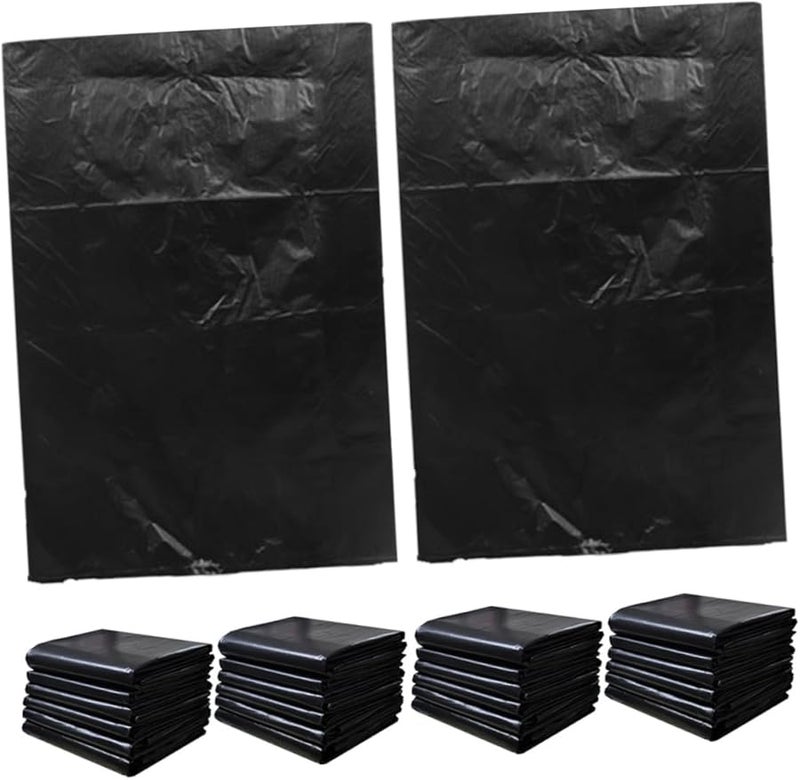 GARVALON أكياس قمامة تجارية ثقيلة 60x90 سم 50 قطعة أكياس نفايات متينة كبيرة السعة - Image 1